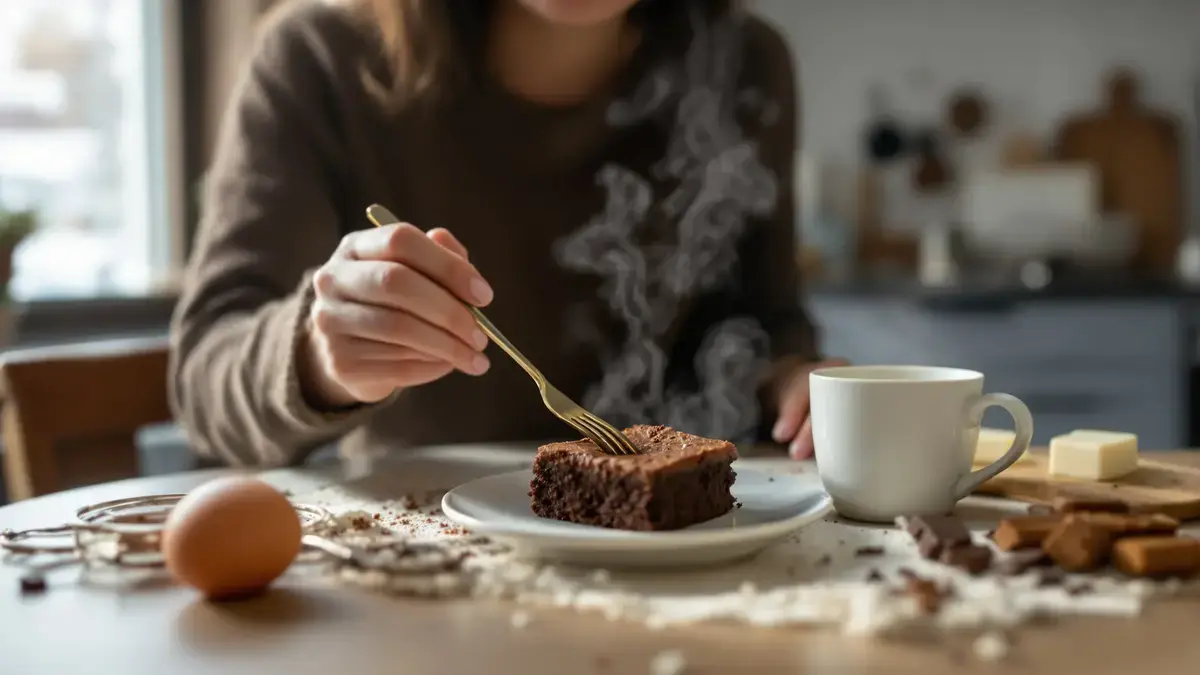 Dit recept voor brownies zonder bloem kan ervoor zorgen dat je een onweerstaanbare wintertraktatie waarvan je dacht dat die makkelijk te maken is verpest