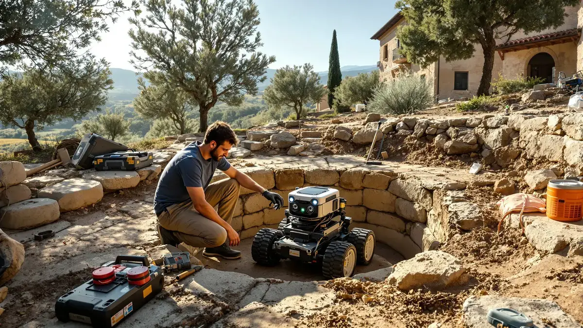 Deze robot is niet op zoek naar Mars, maar onthult een vergeten wereld onder een antieke stad die velen negeren