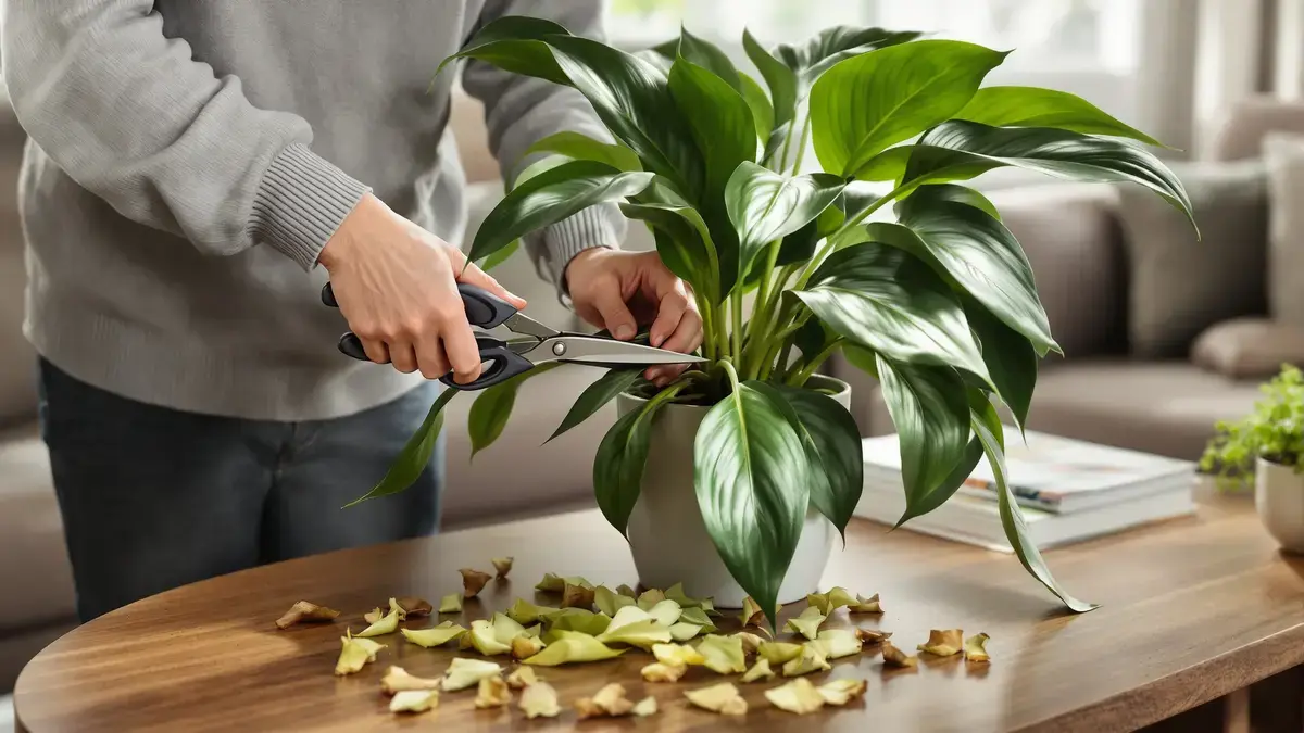Deze eenvoudige en vaak verwaarloosde taak geeft uw spathiphyllum weer bloemen