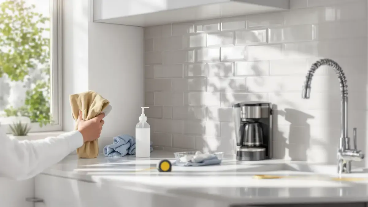 Vermijd een veelgemaakte fout: deze manier om zonder te boren een keukenachterwand te installeren is eenvoudiger dan je denkt