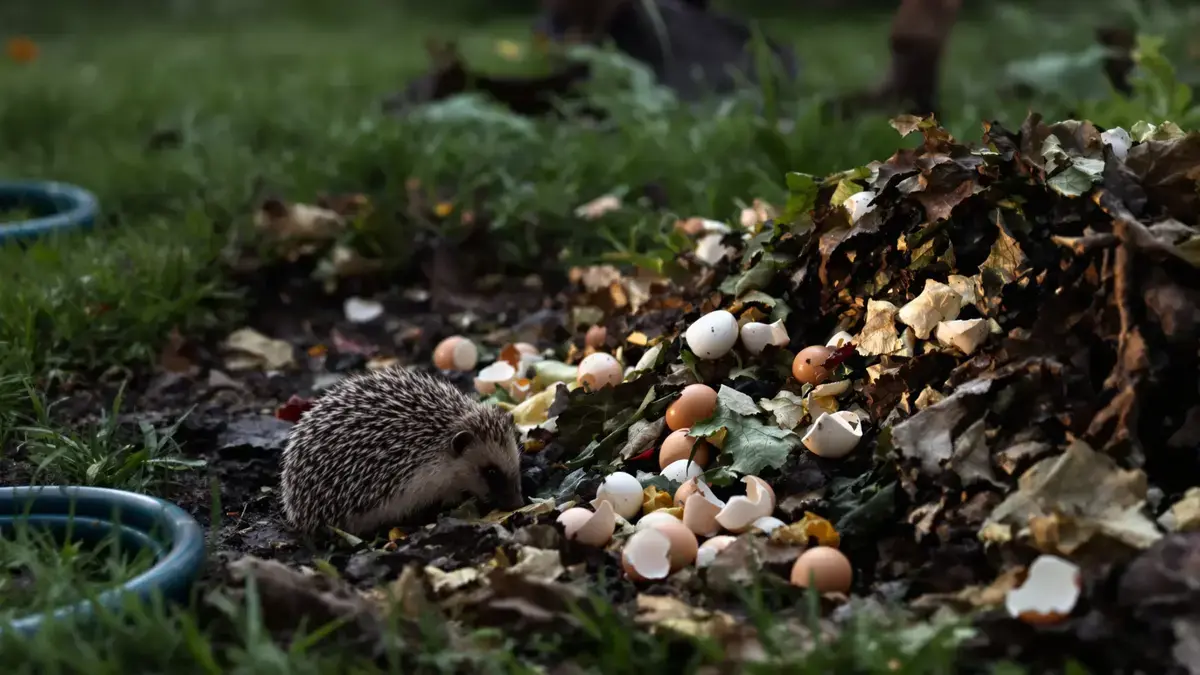 De egel, een bescheiden bondgenoot in de tuin, speelt een essentiële rol bij de compostering die velen onderschatten
